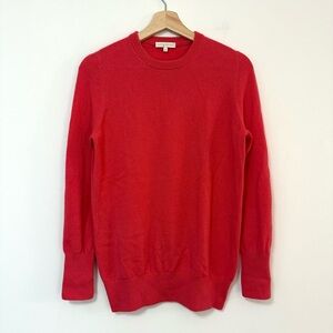 Ann Mashburn Cashmere Crewneck Sweater Pink Red Women’s XS